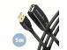 CABLE USB2.0 A-M/A-F ACTIVE/5M ADR-205 AXAGON