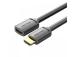 CABLE HDMI MALE/FEMALE 4K/1M BLACK AHCBF VENTION