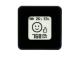 SMART HOME AIR QUALITY SENSOR/BLACK AIRV-BLCK AIRVALENT