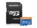 MEMORY MICRO SDXC 512GB W/AD./AUSDX512GUICL10A1-RA1 ADATA