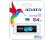 MEMORY DRIVE FLASH USB3.1 64GB/BLACK AUV320-64G-RBKBL ADATA