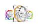 CASE FAN 140MM LIGHT WINGS PWM/WHITE HIGH-SP. BL103 BE QUIET