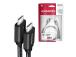 CABLE USB-C TO USB-C 2M 60W/BLACK BUCM3-CM20AB AXAGON