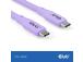 CABLE USB-C TO USB-C 2M/M/M PURPLE CAC-3004 CLUB3D