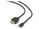 CABLE HDMI-MICRO HDMI 4.5M/V.2.0 BLK CC-HDMID-15 GEMBIRD