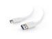 CABLE USB-C TO USB3 1.8M WHITE/CCP-USB3-AMCM-6-W GEMBIRD
