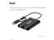 I/O ADAPTER USB-C TO HDMI/VGA/CSV-1611 CLUB3D