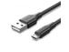 CABLE USB2.0 TO MICRO-B/2M BLACK CTIBH VENTION