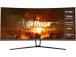 LCD Monitor DAHUA DHI-LM34-E330C 34" Gaming/Curved/21 : 9 Panel VA 3440x1440 21:9 165Hz 1 ms Tilt...