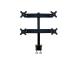 TV SET ACC DESK MOUNT BLACK/19-27" FPMA-D700D4 NEOMOUNTS