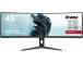 LCD Monitor IIYAMA GCB4580DQSN-B1 45" Curved Panel VA 5120x1440 32:9 165Hz Matte 0.8 ms Speakers...