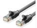 PATCH CABLE CAT.6 UTP/3M BLACK IBEBI VENTION