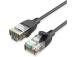 PATCH CABLE CAT.6A UTP/1.5M BLACK SLIM IBIBG VENTION