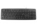 KEYBOARD STANDART USB RUS/BLACK KB-U-103-RU GEMBIRD