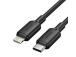 CABLE USB-C TO LIGHTNING/2M BLACK LAKBH VENTION