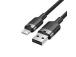 CABLE USB2.0 TO LIGHTNING/1M BLACK LANBF VENTION