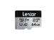 MEMORY MICRO SDXC 64GB UHS-I/LMSSIPL064G-BNANG LEXAR