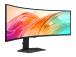 LCD Monitor SAMSUNG 49 " 5120 x 1440 pixels Dual QHD Native aspect ratio 32:9 LCD Curved...