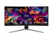 LCD Monitor MSI 34" Curved/21 : 9 Panel QD-OLED 3440x1440 21:9 175Hz Matte 0.03 ms Swivel Height...