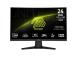 LCD Monitor MSI MAG 244C 23.6" Gaming/Curved/Frameless Matte Panel VA 1920x1080 16:9 180Hz 1 ms...