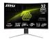 LCD Monitor MSI MAG 325CQRF QD E2 31.5" Gaming/Curved Panel VA 2560x1440 16:9 180 Hz 0.5 ms...