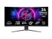 LCD Monitor MSI 34 " 3440 x 1440 pixels Native aspect ratio 21:9 LCD MPG346CQRFX24