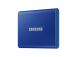 External SSD SAMSUNG T7 2TB USB 3.2 Write speed 1000 MBytes/sec Read speed 1050 MBytes/sec MU...
