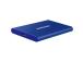 External SSD SAMSUNG T7 2TB USB 3.2 Write speed 1000 MBytes/sec Read speed 1050 MBytes/sec MU...