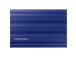 External SSD SAMSUNG T7 1TB USB 3.2 Write speed 1000 MBytes/sec Read speed 1050 MBytes/sec MU...