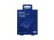 External SSD SAMSUNG T7 1TB USB 3.2 Write speed 1000 MBytes/sec Read speed 1050 MBytes/sec MU...