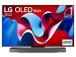 TV Set LG 55" OLED/4K/Smart 3840x2160 Wireless LAN Bluetooth webOS Black OLED55C41LA