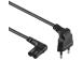 CABLE POWER EU 1M/ANGLED PC-184L GEMBIRD
