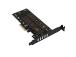 SSD ACC ADAPTER NVME/SATA/M.2/PCIE SP&LP PCEM2-DC AXAGON