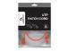 PATCH CABLE CAT6 UTP 0.5M/RED PP6U-0.5M/R GEMBIRD