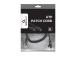 PATCH CABLE CAT6 UTP 1.5M/BLACK PP6U-1.5M/BK GEMBIRD