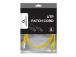 PATCH CABLE CAT6 UTP 1M/YELLOW PP6U-1M/Y GEMBIRD