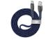 CABLE USB-C TO USB2.0 1.2M/BLUE PS6102 BL12 RIVACASE