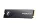 SSD MSI SPATIUM M560 2TB M.2 PCIe Gen5 NVMe 3D NAND Write speed 8700 MBytes/sec Read speed 10300...