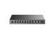 Switch TP-LINK Desktop/pedestal 8x10Base-T / 100Base-TX 1xSFP 2xRJ45 PoE+ ports 8 65 Watts TL...