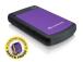 External HDD TRANSCEND StoreJet 2TB USB 3.0 Colour Purple TS2TSJ25H3P