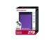 External HDD TRANSCEND StoreJet 2TB USB 3.0 Colour Purple TS2TSJ25H3P