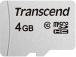 MEMORY MICRO SDHC 4GB/CLASS10 TS4GUSD300S TRANSCEND