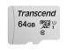 MEMORY MICRO SDXC 64GB/C10 TS64GUSD300S TRANSCEND