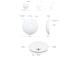 Access Point UBIQUITI 1300 Mbps IEEE 802.11a IEEE 802.11b IEEE 802.11g IEEE 802.11n IEEE 802.11ac...