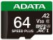 MEMORY MICRO SDXC 64GB UHS-I/UD64GUI3V30A2SP-RA1 ADATA