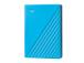 External HDD WESTERN DIGITAL My Passport 4TB USB 2.0 USB 3.0 USB 3.2 Colour Blue WDBPKJ0040BBL-WESN