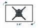 TV SET ACC WALL MOUNT 32-55"/WM-55ST-01 GEMBIRD