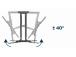 TV SET ACC WALL MOUNT 32-60"/WM-60ST-01 GEMBIRD