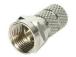 CONNECTOR F TYPE RG59 22MM/WTYKFRG59 GENWAY