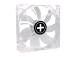 CASE FAN 120MM TRANSP 3PIN+4P/RED 12V XF046 XILENCE